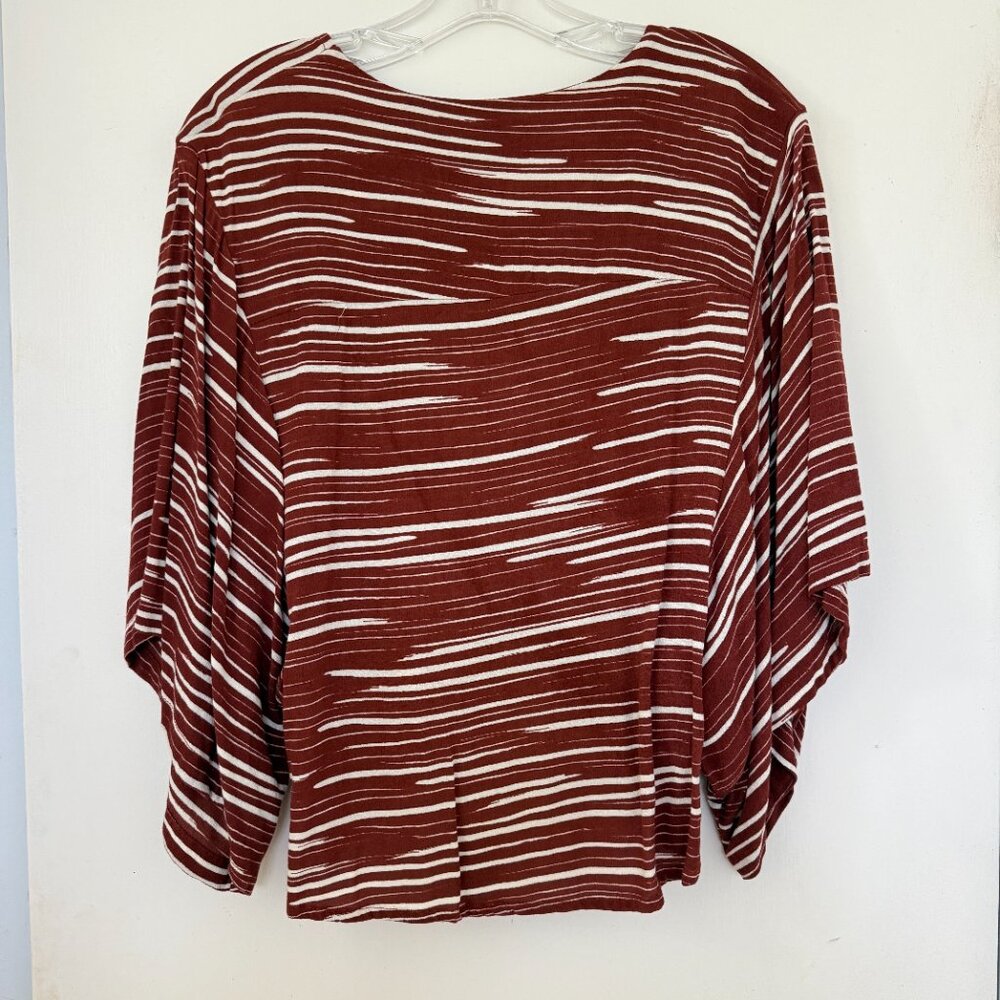 Ava Sky Top Gwen In Rust Stripe - image 4